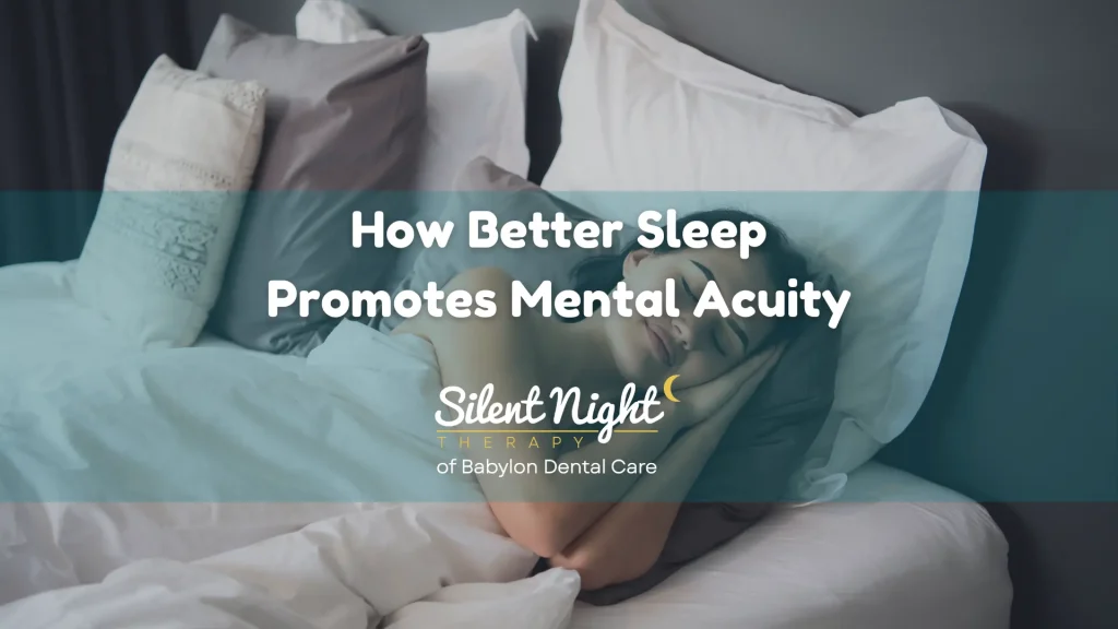 How Better Sleep Promotes Mental Acuity Image